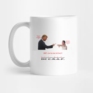 Greta Thunberg In Time for Donald Trump Mug